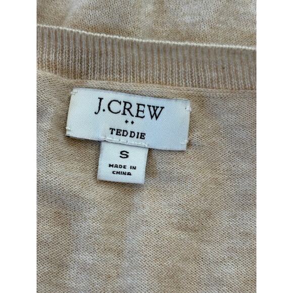 J. Crew “Teddie” Sweater in Light Khaki – Size Small - Picture 9 of 10